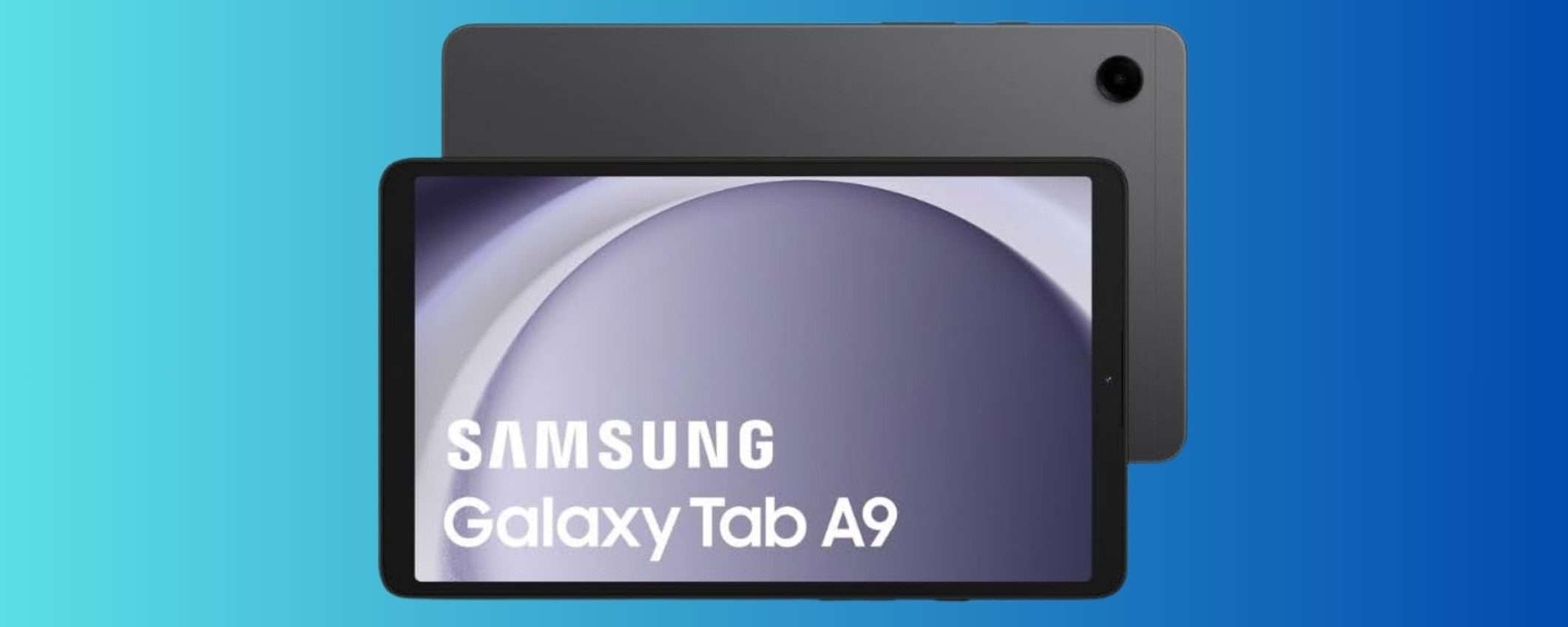 Samsung Galaxy Tab A9 8.7 pollici in sconto a 99 euro: occasione Amazon (-46%)