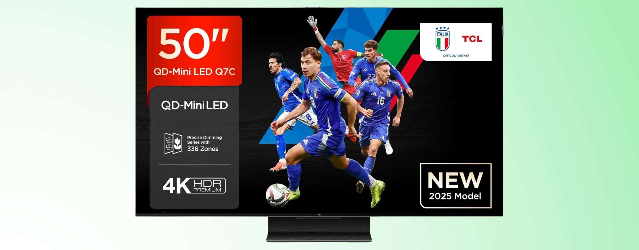 Smart TV TCL 50″ QLED con Dolby Vision in MAXI RIBASSO