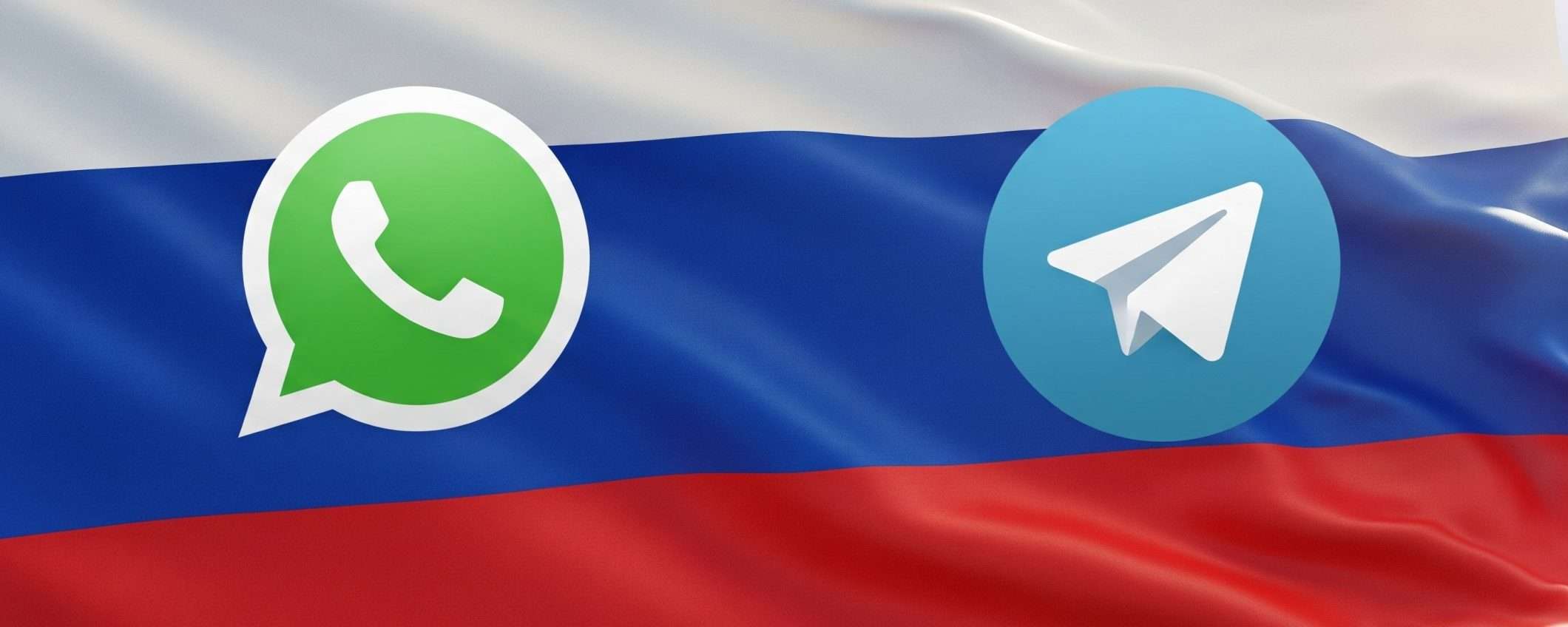 Chiamate WhatsApp e Telegram bloccate in Russia (update)