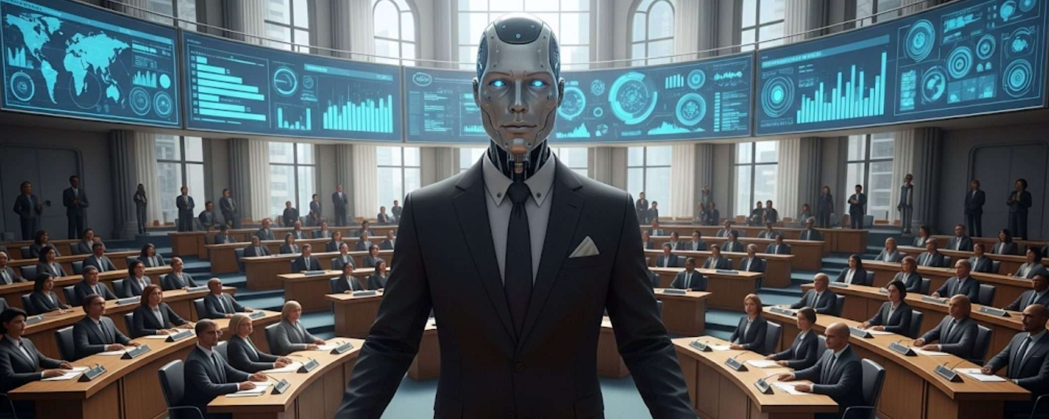 L'AI al governo entro il 2032, addio ai politici corrotti?