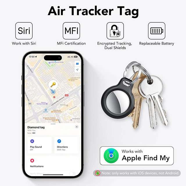 Le caratteristiche di Air Tracker Tag