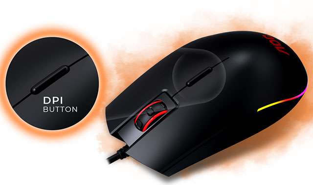 Il mouse gaming AOC GM500