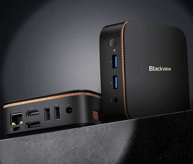 Blackview MP20: il design del Mini PC