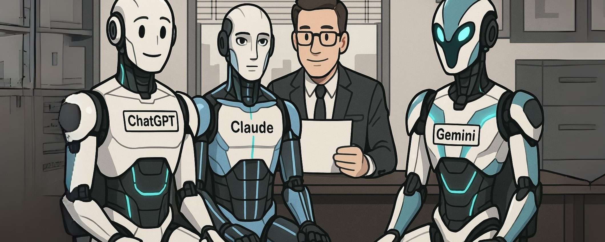 Colloquio di lavoro a ChatGPT, Gemini e Claude: chi sarà assunto?