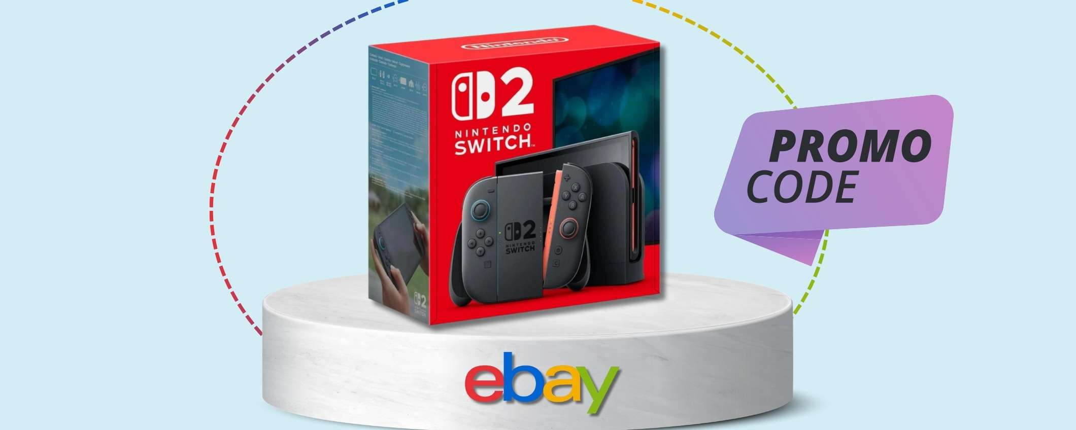 Nintendo Switch 2 in sconto con il codice SEGRETO, anche in 3 rate