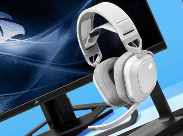 Le cuffie wireless da gaming Corsair HS80