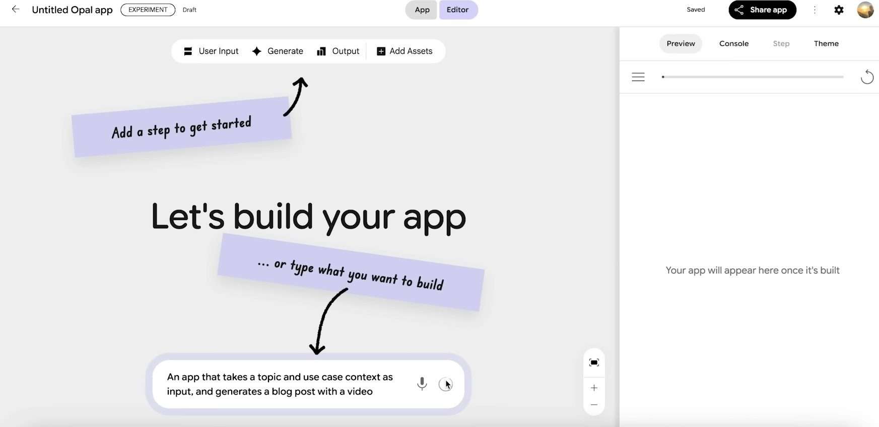 Google Opal: come usare in Italia il tool per creare app con l'IA