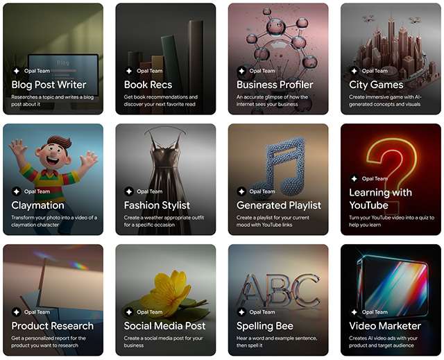 Come funziona l'AI di Google Opal