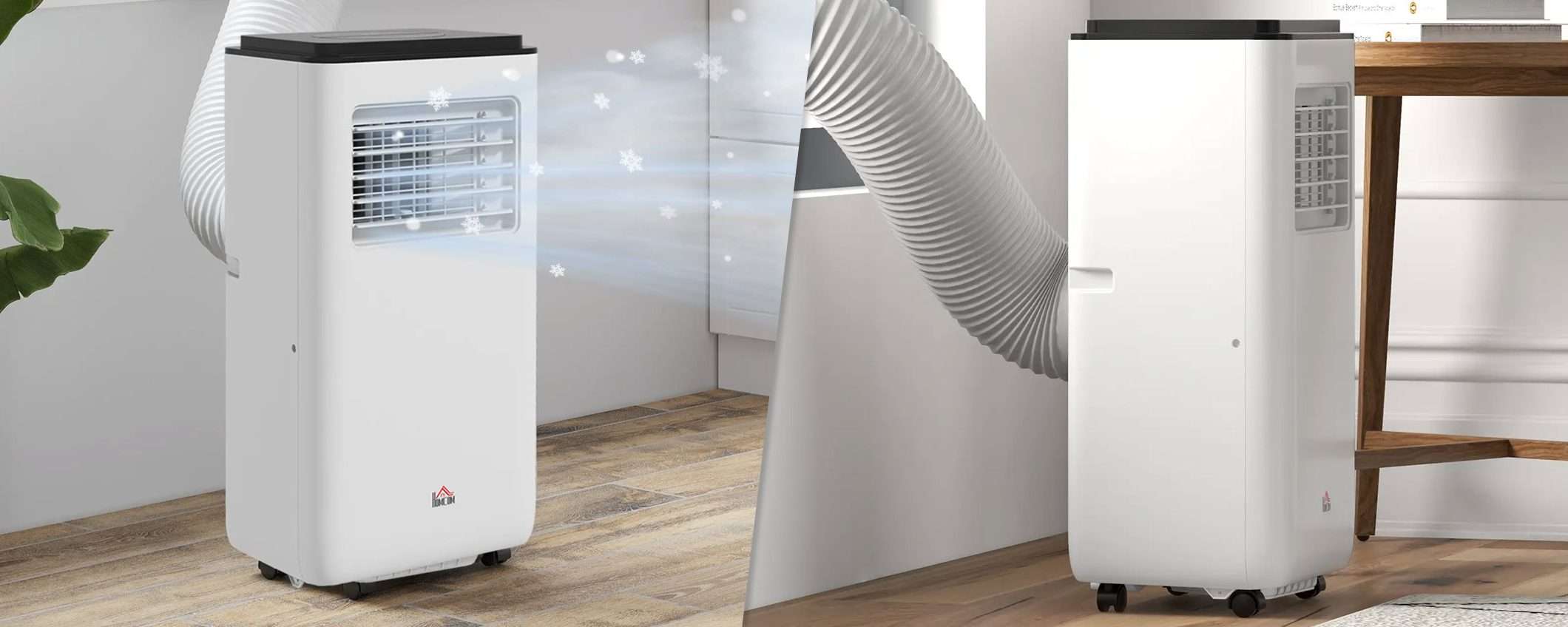 Un'estate fresca con il condizionatore portatile HOMCOM: la promo