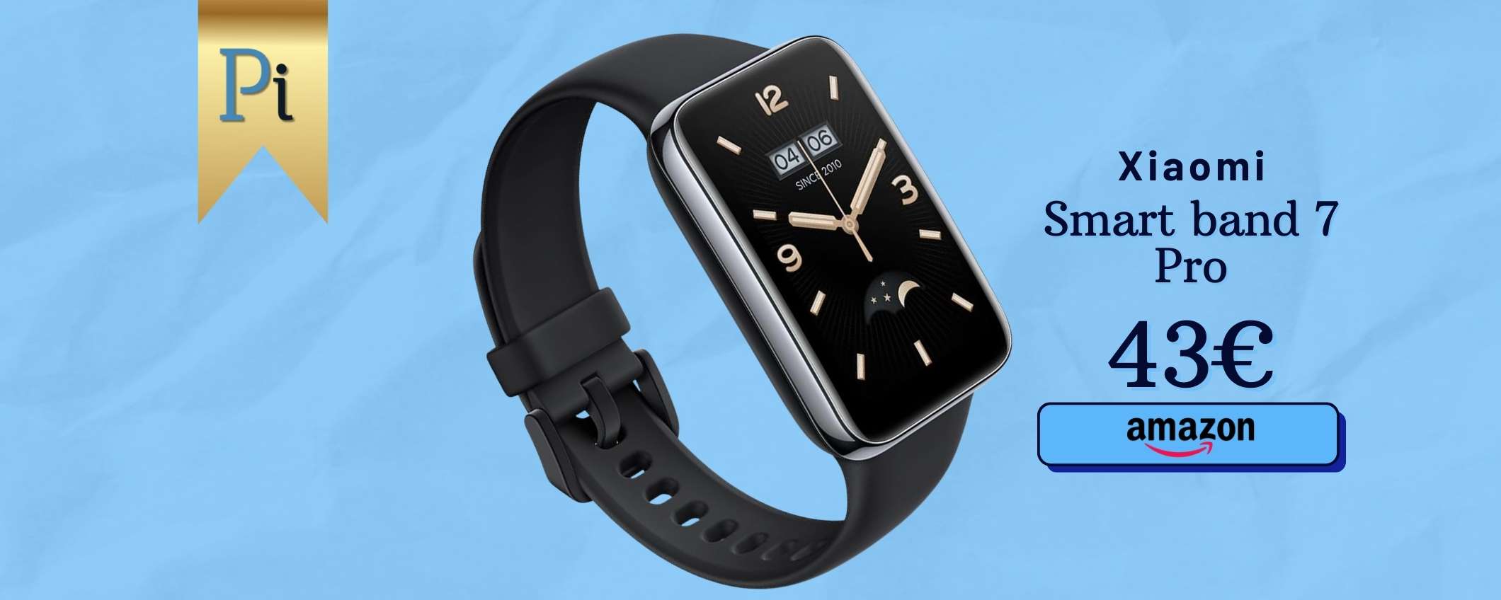 Xiaomi Smart Band 7 Pro con Alexa integrata costa MENO DELLA METÀ ora