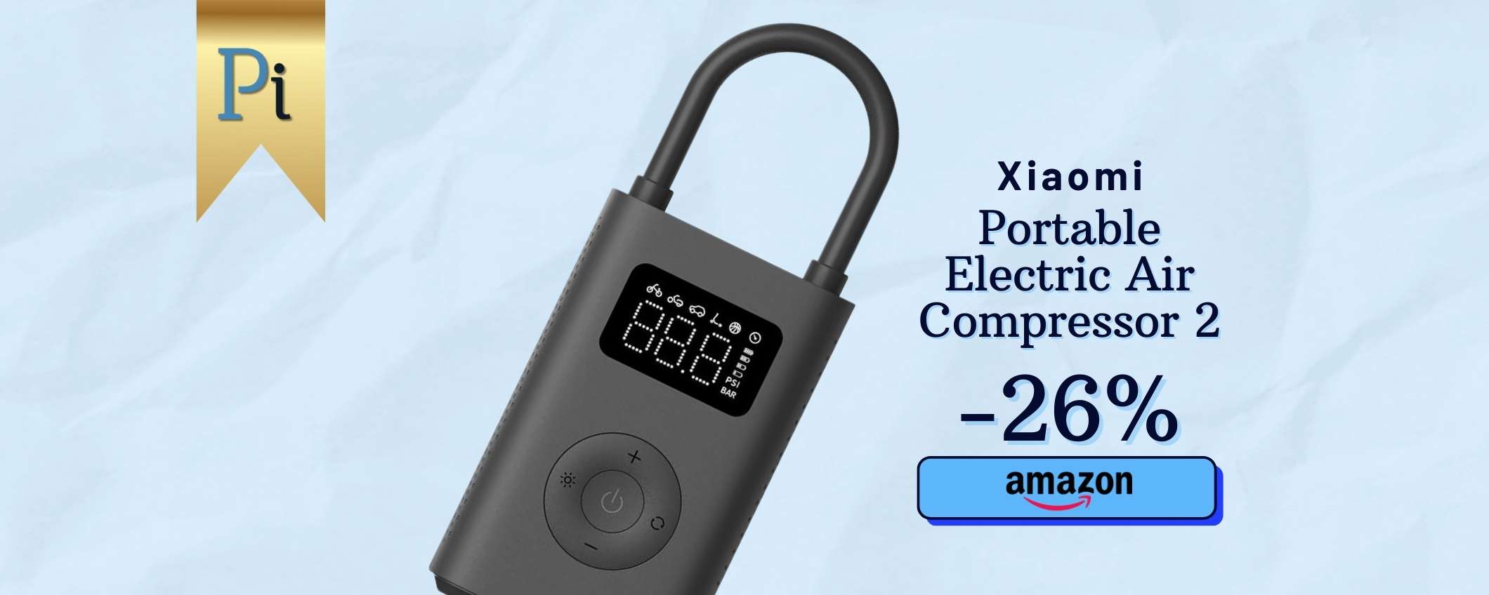 Ruota sgonfia? Ci pensa questo geniale dispositivo Xiaomi (indispensabile)