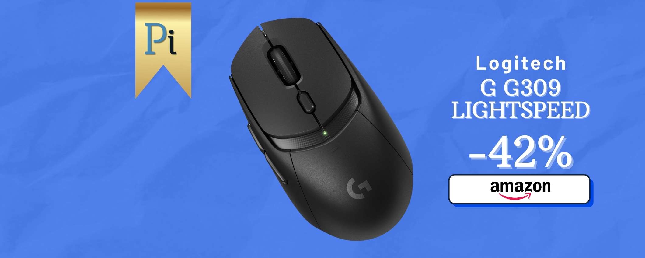 Logitech G G309 ti fa fare l'upgrade nel mondo gaming con DPI 25k