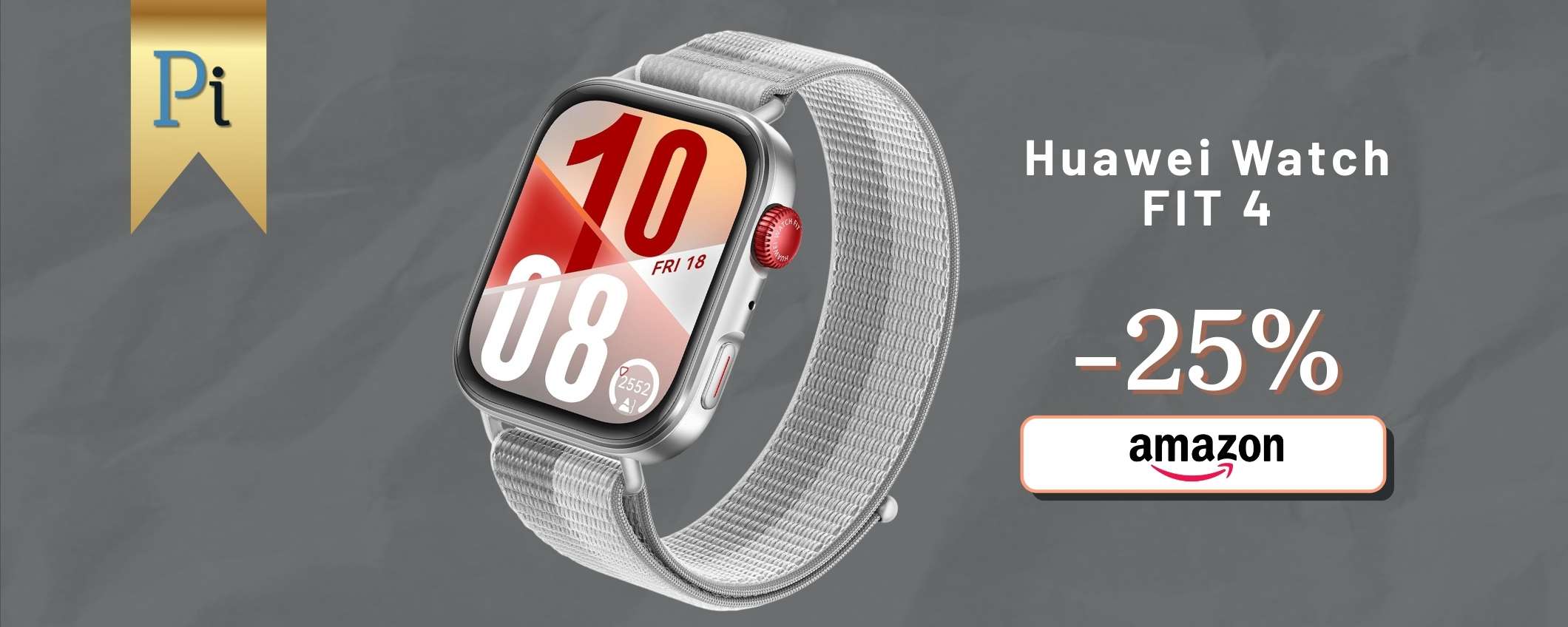 Se indossi HUAWEI WATCH FIT 4 lo smartphone è INUTILE (-25%)