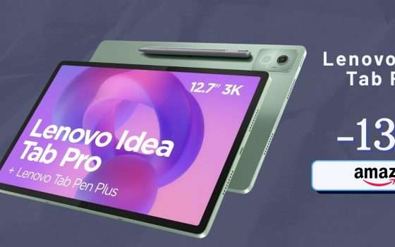 Lenovo Idea Tab Pro con visione 3K @144Hz e memoria INFINITA è shock