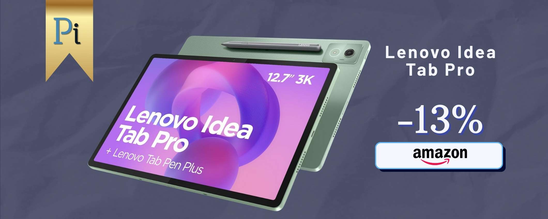 Lenovo Idea Tab Pro con visione 3K @144Hz e memoria INFINITA è shock