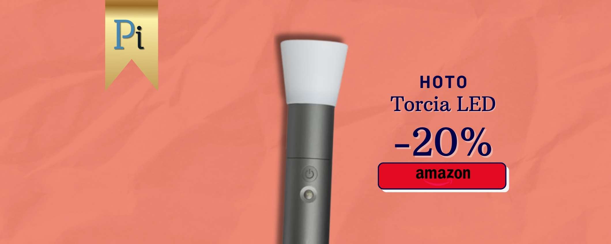 Super TATTICA la torcia LED ricaricabile: 5 modalità e 1000 Lumen