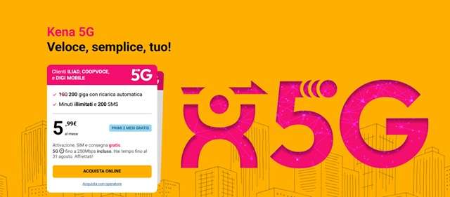 kena offerta 5g