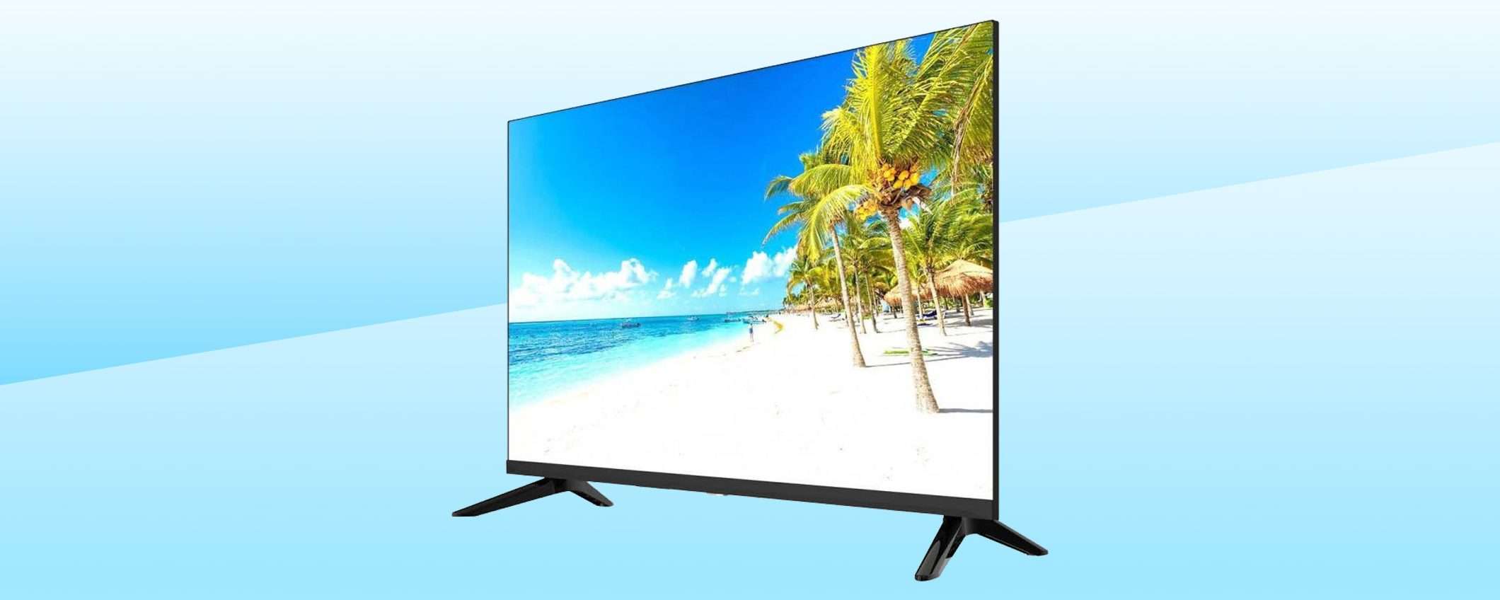 Smart TV per le vacanze? Questa Majestic è in sconto a 170 euro
