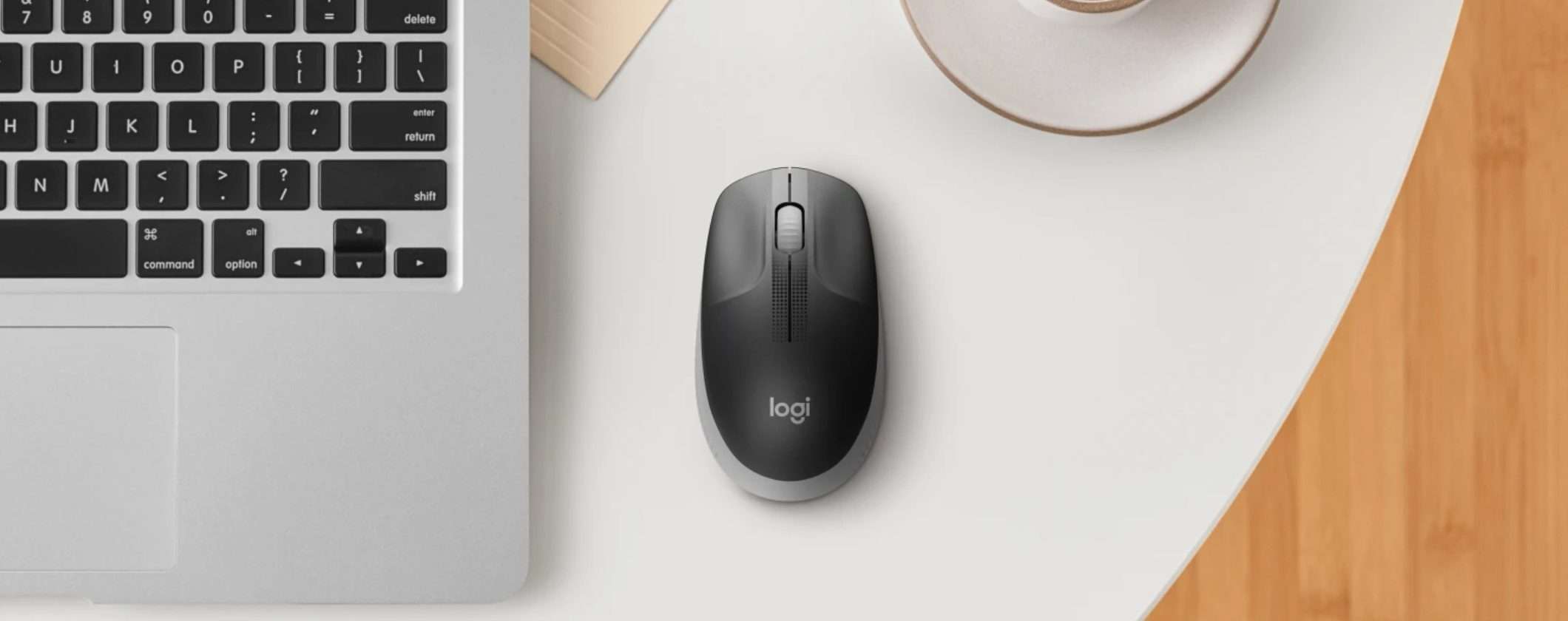 Mouse Logitech M190 fantastico: a soli 14€ ci fai tutto