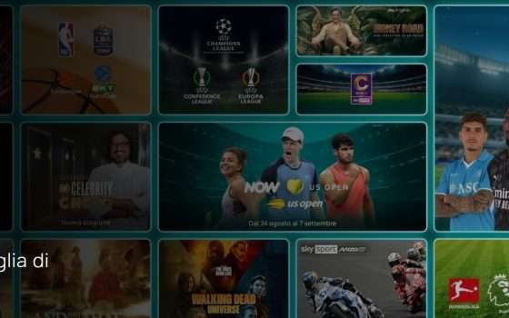 Tutta la programmazione sportiva di Sky è su NOW a meno di 20€/mese