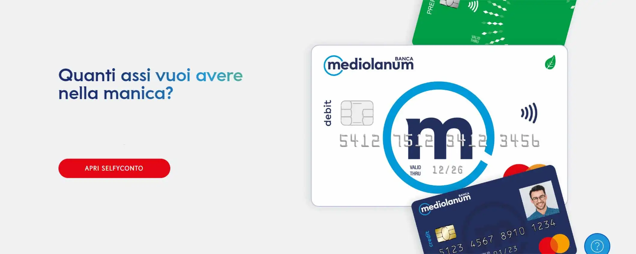 Una carta di credito su misura? Prova SelfyConto, ora a canone zero