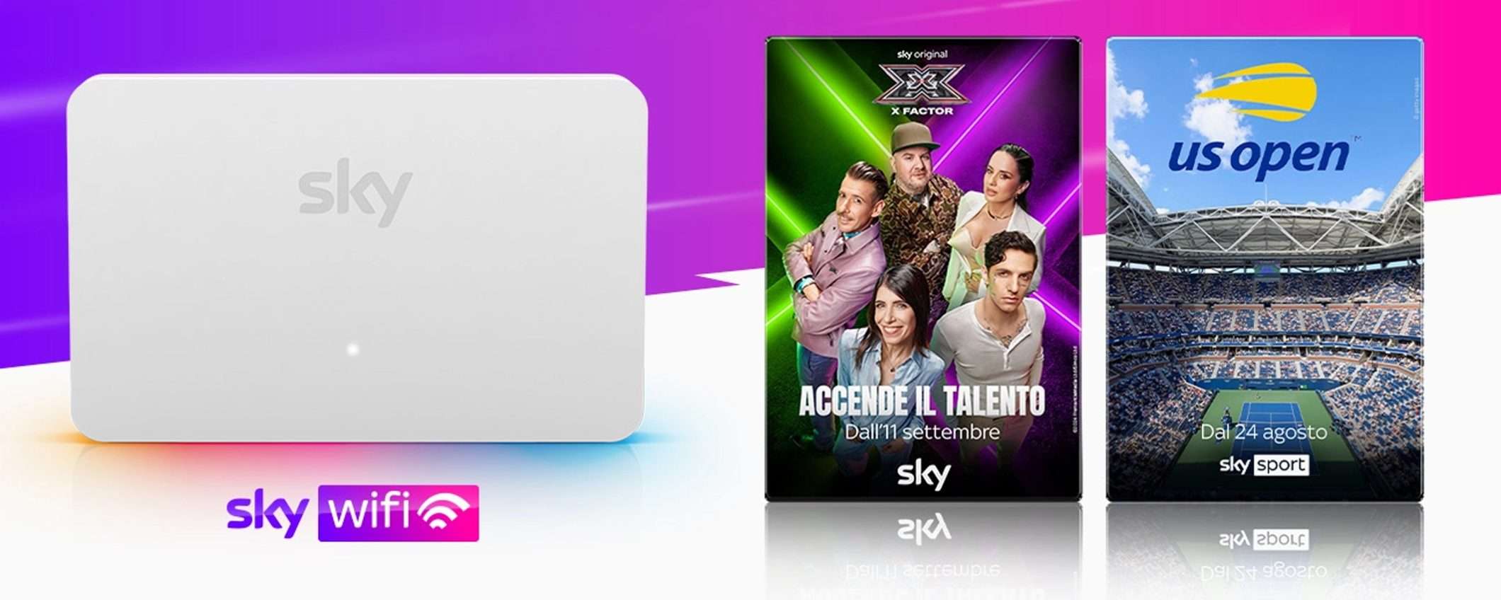 Wifi, TV e Sport: attiva il pacchetto Sky completo a un prezzo imperdibile