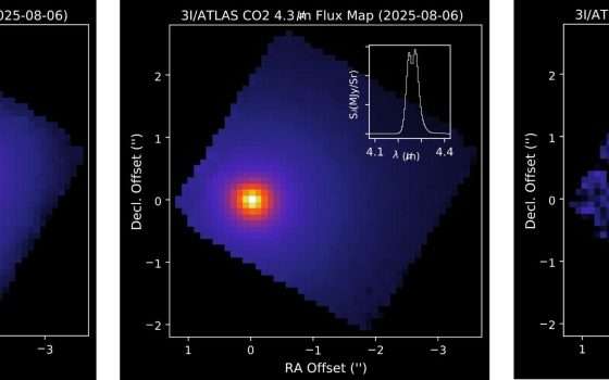 James Webb scopre la cometa aliena con 7 miliardi di anni