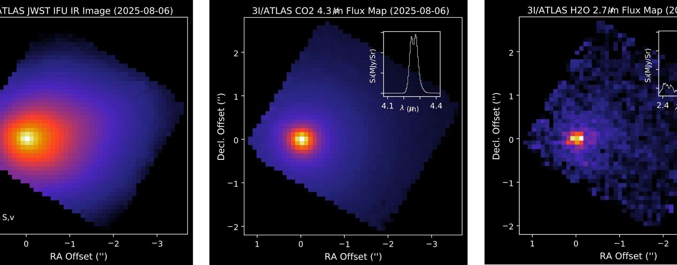 James Webb scopre la cometa aliena con 7 miliardi di anni
