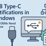Windows 11 migliora le notifiche USB-C: ora tocca agli OEM
