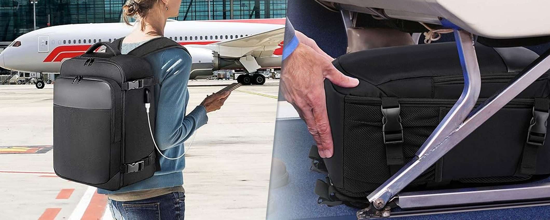 Zaino Ryanair (40x20x25) a soli 21€: l'offerta giusta per partire