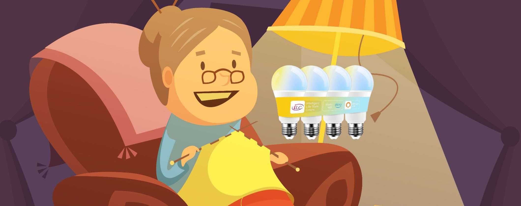 4 Lampadine Intelligenti, compatibili con Alexa, a soli 14€ su Amazon