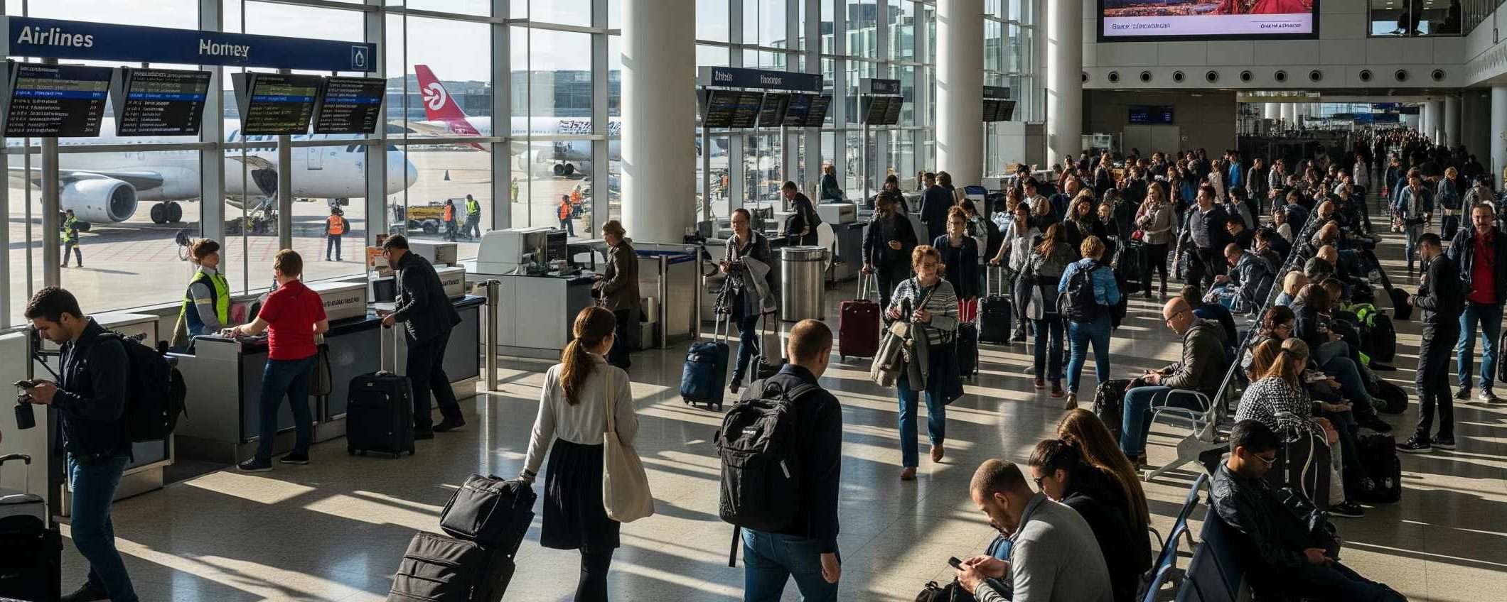 Cyberattacco contro aeroporti europei: voli cancellati (update)