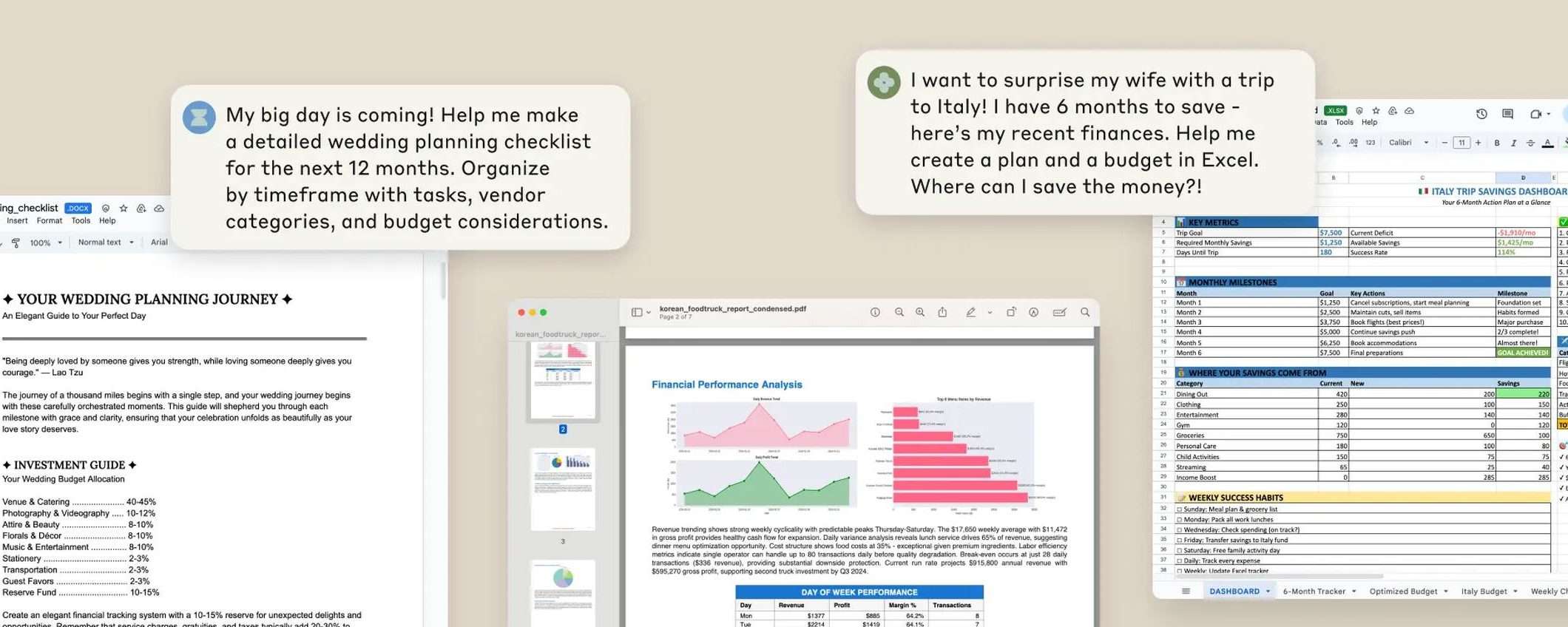 Claude di Anthropic può creare e modificare file