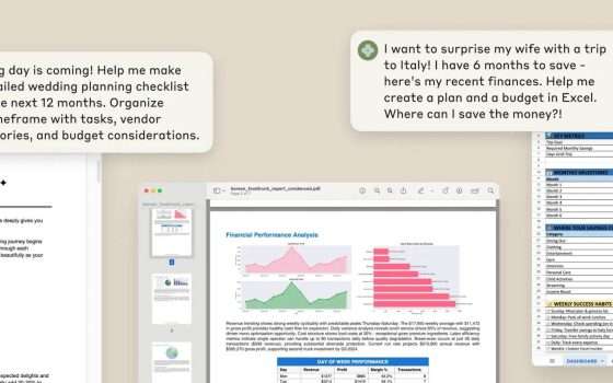 Claude di Anthropic può creare e modificare file