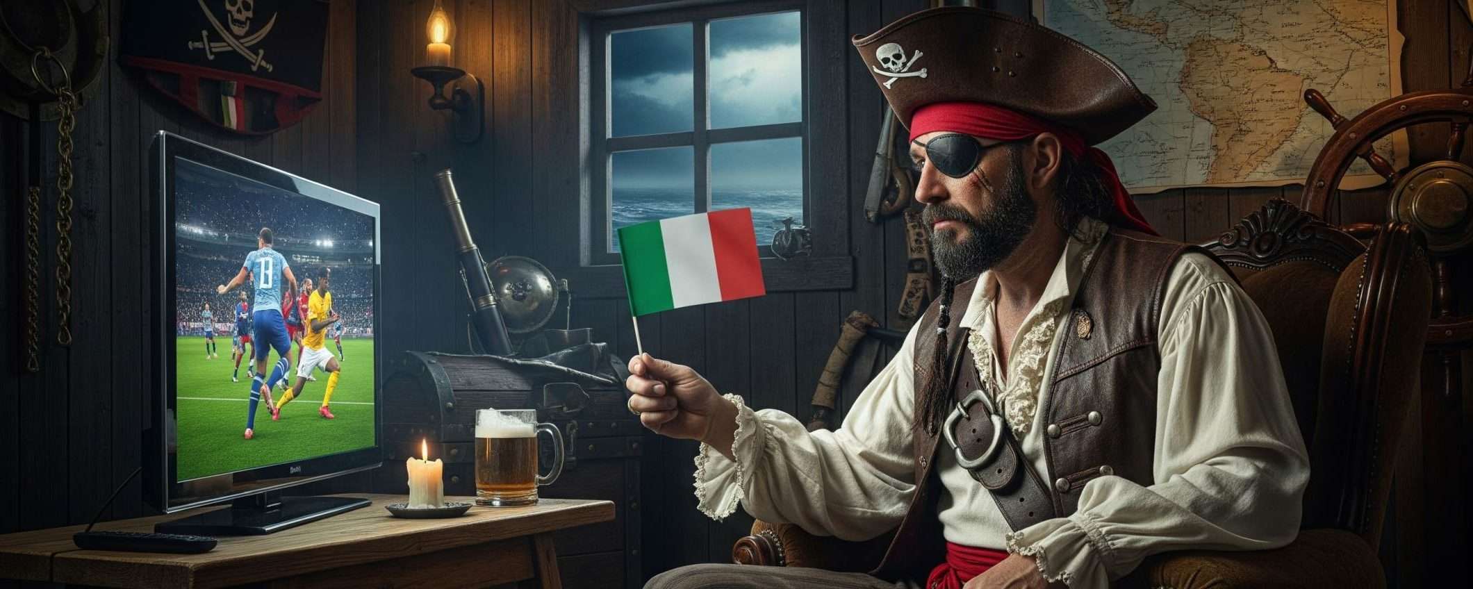 Chiuso Calcio, sito di streaming pirata degli italiani