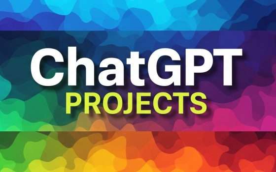 ChatGPT Projects disponibile per tutti gli utenti