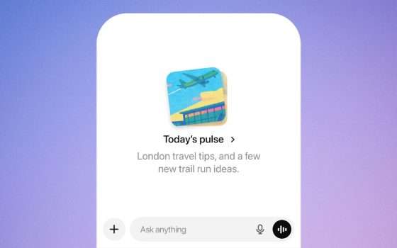 ChatGPT Pulse crea report mattutini con notizie e consigli