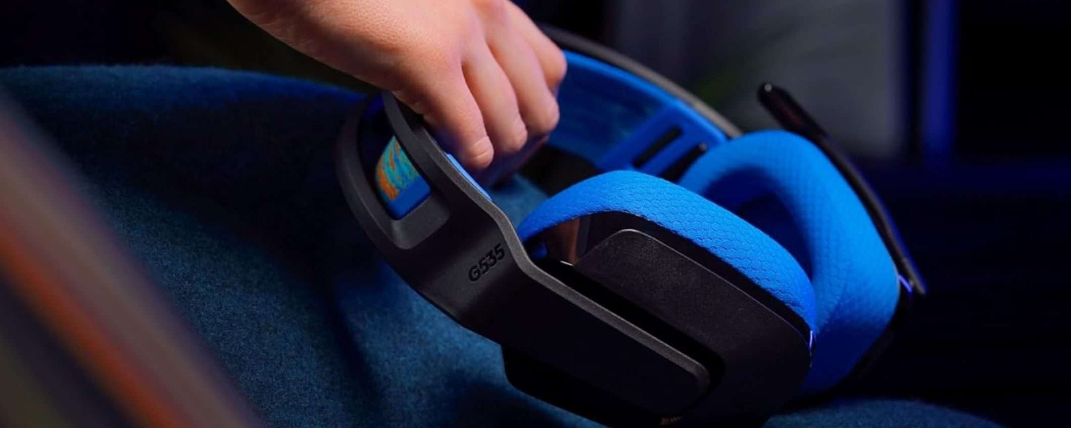 Cuffie wireless Logitech G535 compatibili con PC, PS5 e PS4 in sconto Amazon a 55 euro