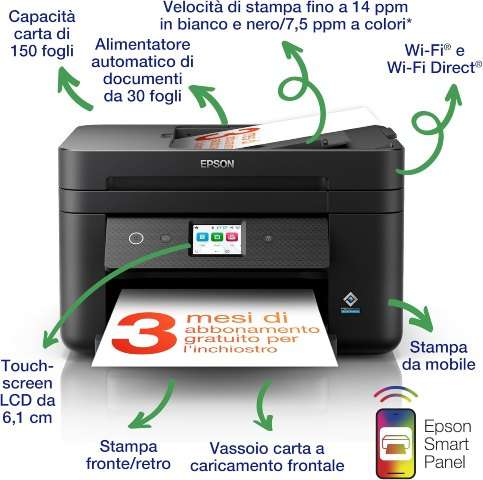 Epson Workforce offerta Amazon