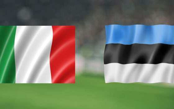 Dove vedere Italia-Estonia in TV e in streaming anche all'estero