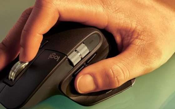 Logitech MX Master 3S: mouse wireless velocissimo ed ergonomico in sconto a tempo