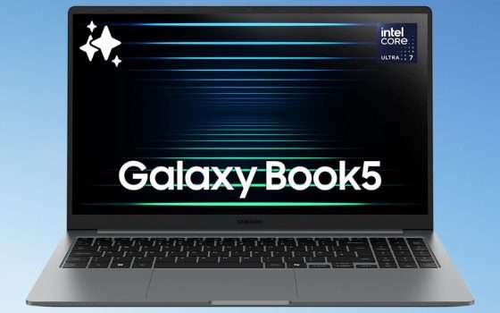 Samsung Galaxy Book5: AI, 16GB DDR5X e 1TB di spazio in ottimo sconto Amazon