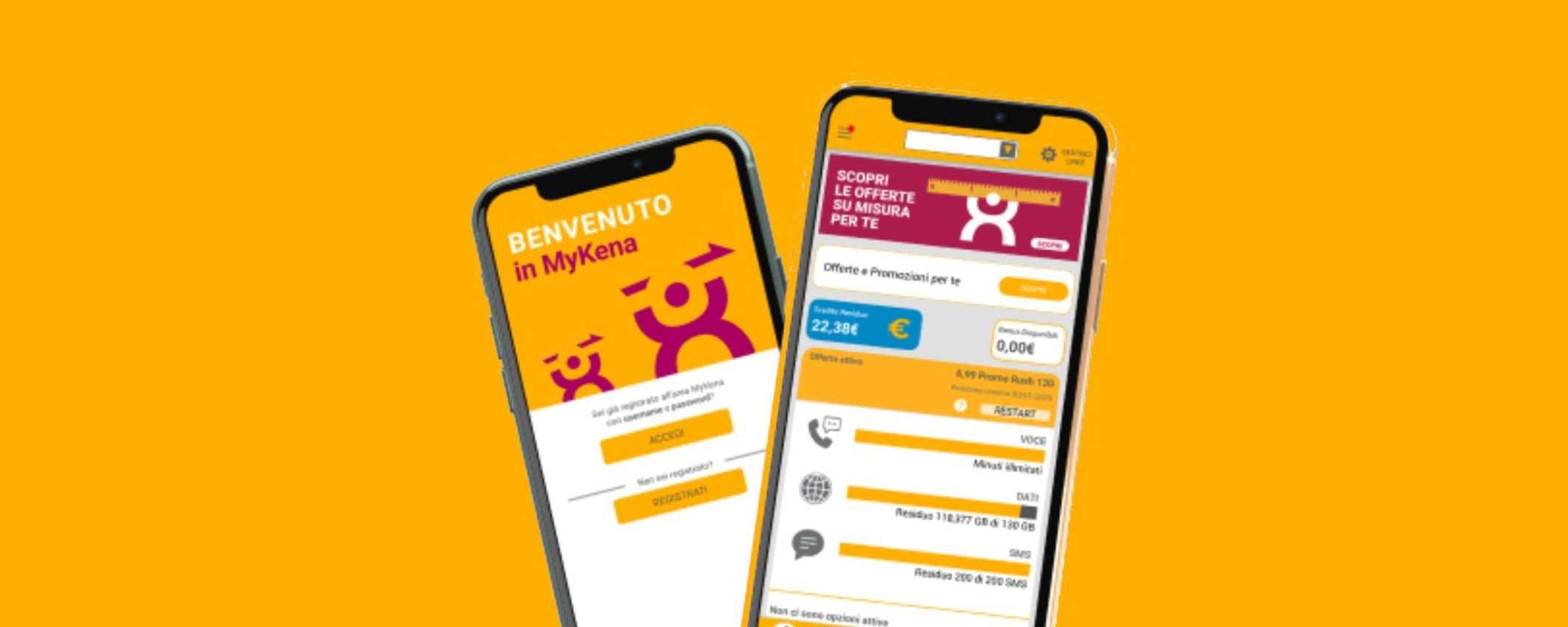 Kena 5G: tariffe da 5,99 € al mese con primi due mesi gratis