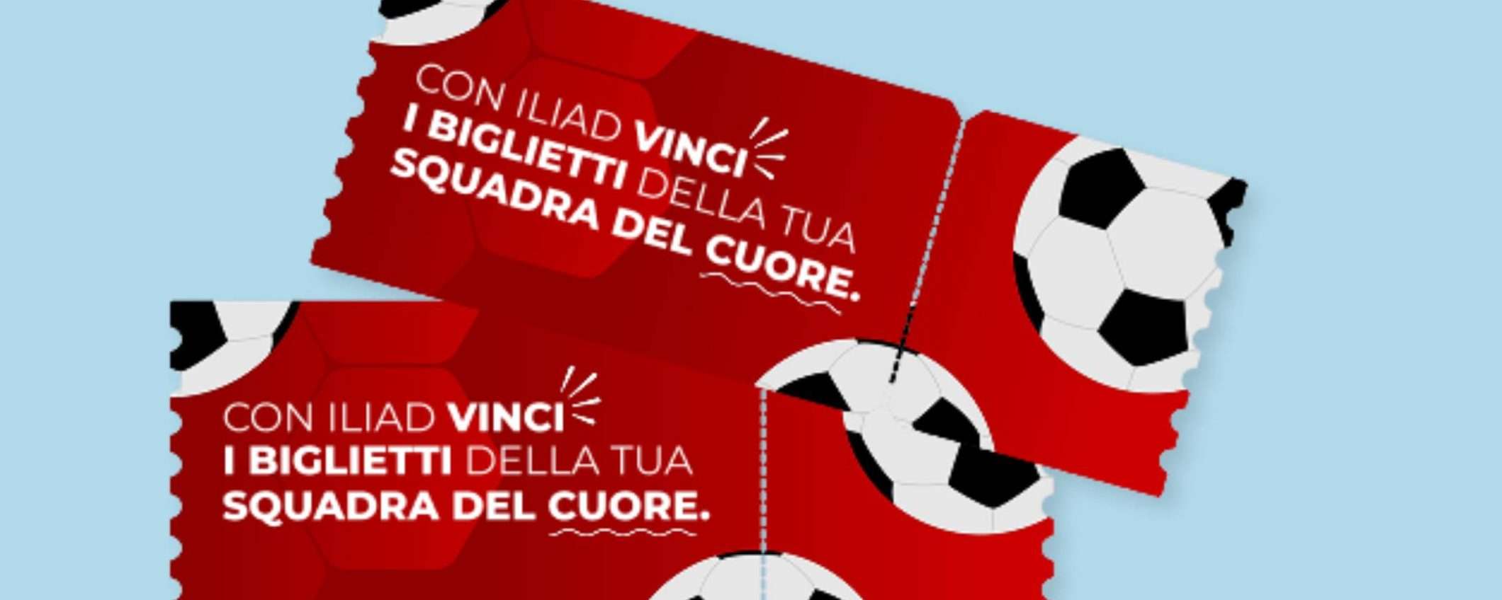 Iliad ti porta in tribuna VIP: biglietti con hospitality per Serie A e Supercoppa