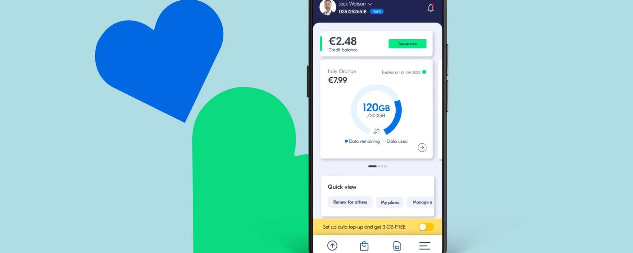 Passa a Lycamobile: fino a 270GB e 5G incluso a partire da 5,99€