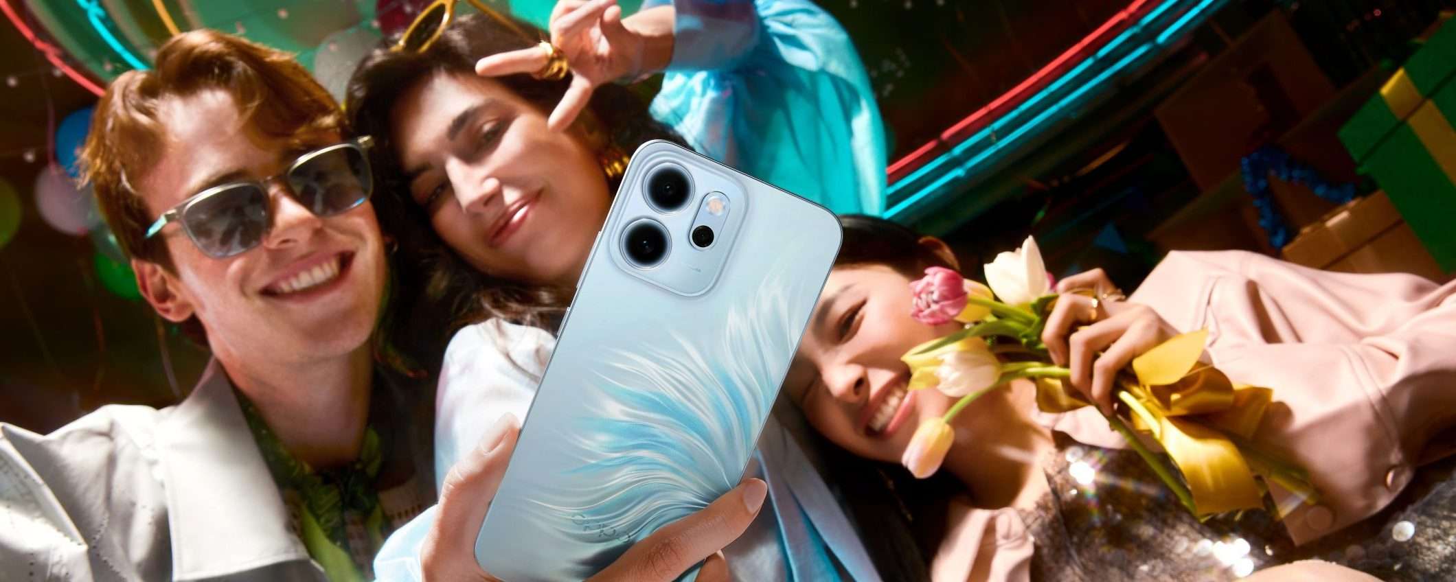 OPPO Reno14: funzionalità AI per foto e produttività