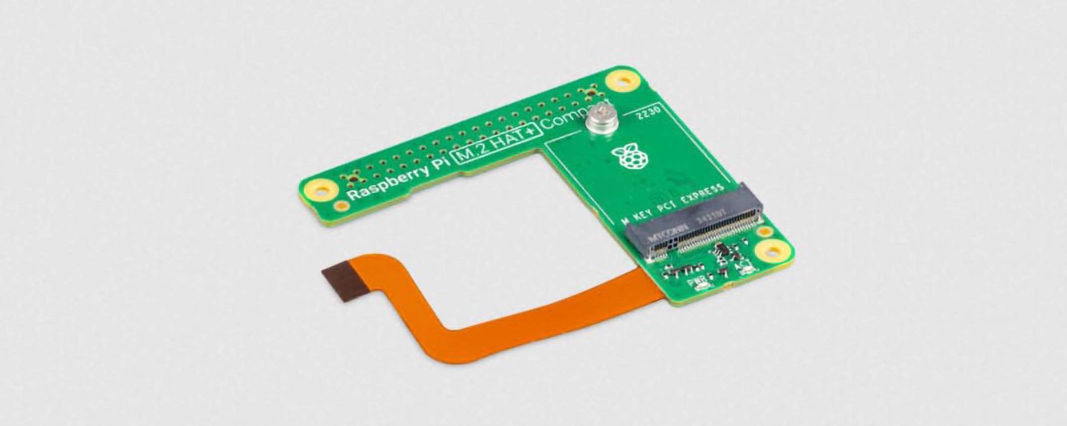 Raspberry lancia M.2 HAT+ Compact con slot NVMe aggiuntivo