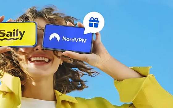 Saily: l'eSIM per avere internet all'estero ti regala 1 mese di NordVPN