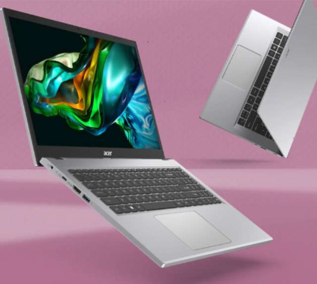 Il design del portatile Acer Aspire 3