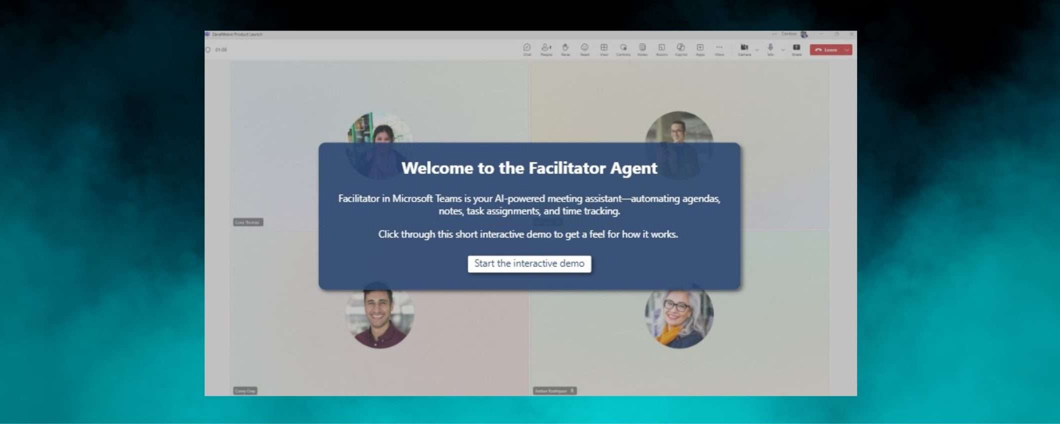 Copilot su Microsoft Teams, assistenti AI per riunioni e canali